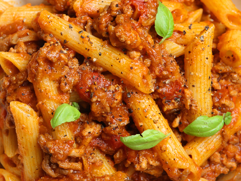 Wild Boar Ragu w/ Penne – Pharm2Fork